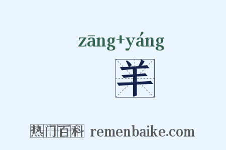 牂羊是什么意思的图片